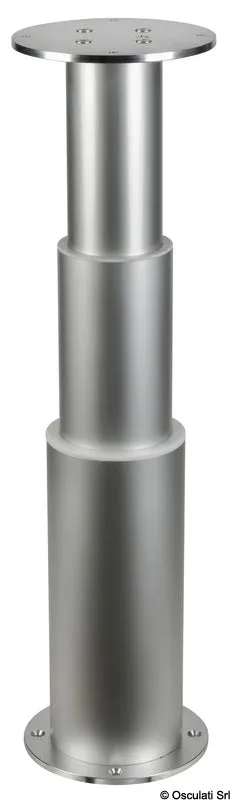 Osculati pied table électrique argent 12V 378-778mm