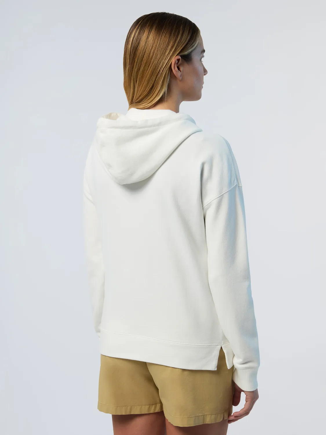 North Sails Eco Fleece sweat zippé femme rose coton bio
