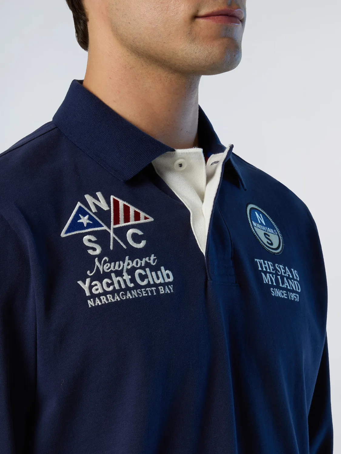 North Sails polo archive manches longues coton bio