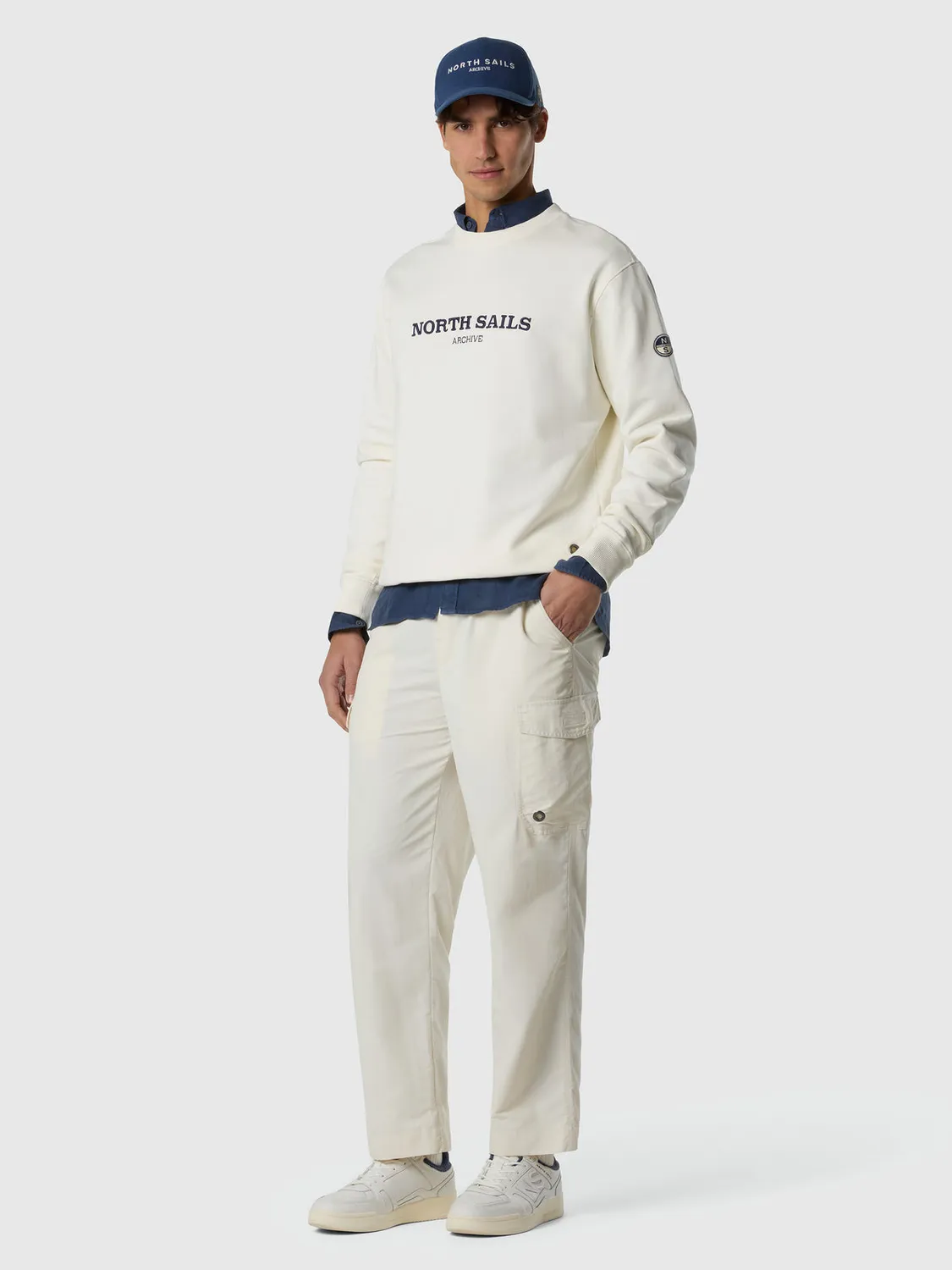North Sails Archive sweat molleton coton bio