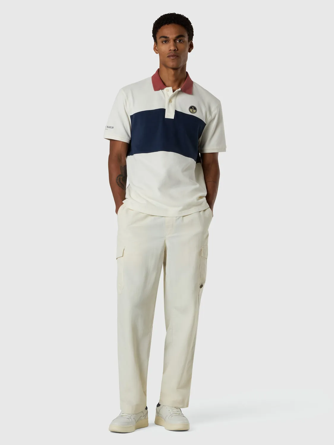 North Sails Archive polo color-block combo 1
