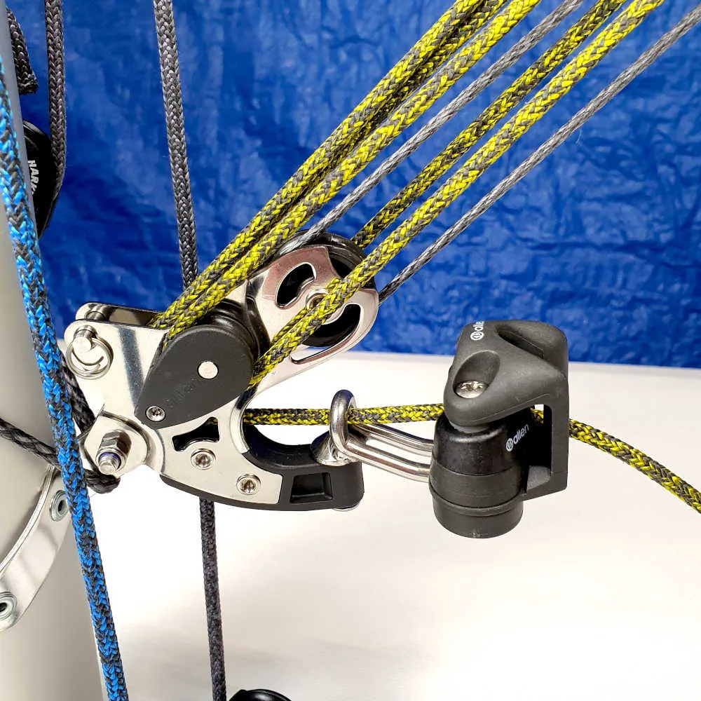 Optiparts EX2216 bout hale-bas DB-Racing Laser ILCA Dyneema