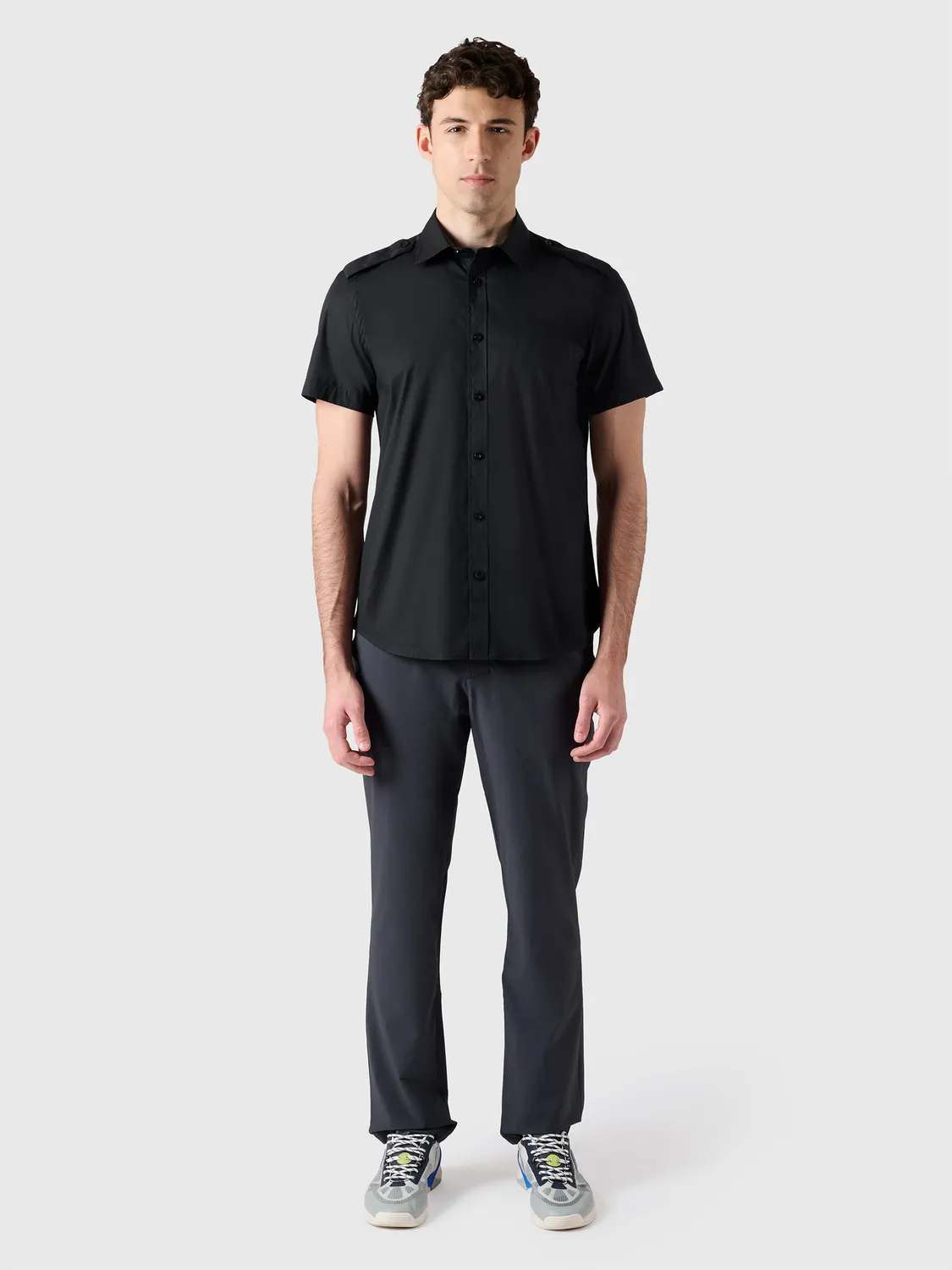 North Sails Epaulette chemise manches courtes homme
