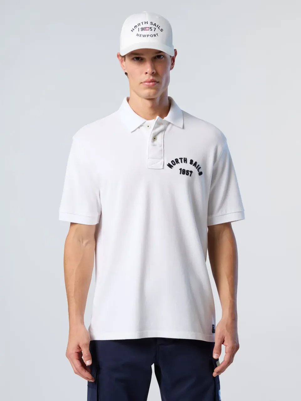 North Sails Vintage polo coton bio délavé heritage
