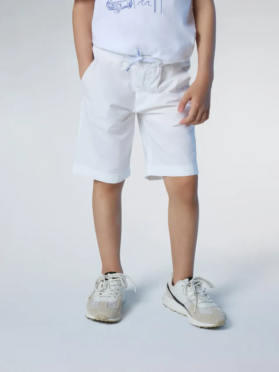 North Sails Short Chino Enfant Élastique Coton Bio