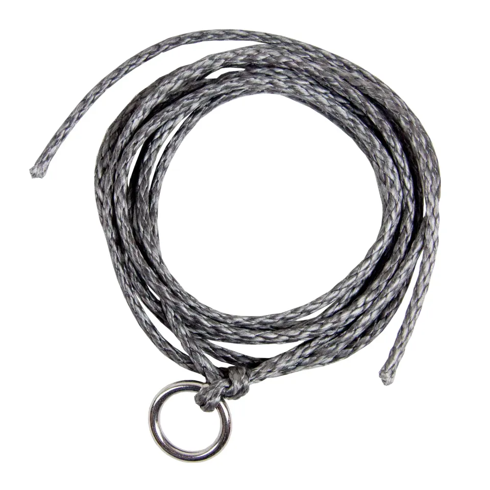 Optiparts EX1360 bride de bôme Dyneema Optimist anneau inox