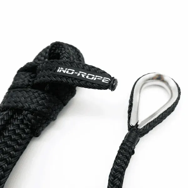 Ino-Rope Amarre tresse plate polyester cosse inox