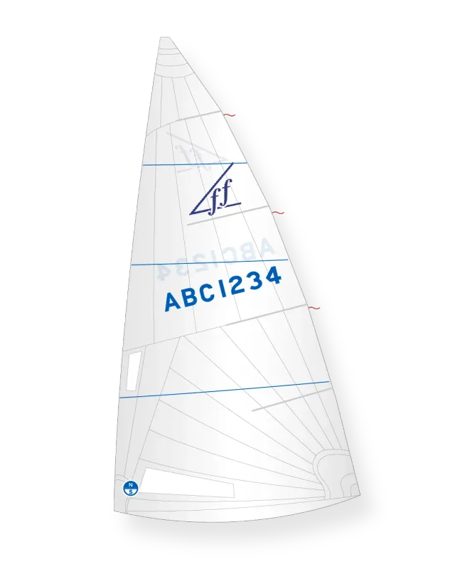 North Sails Flying Fifteen FR-3 grand-voile radial RSQ