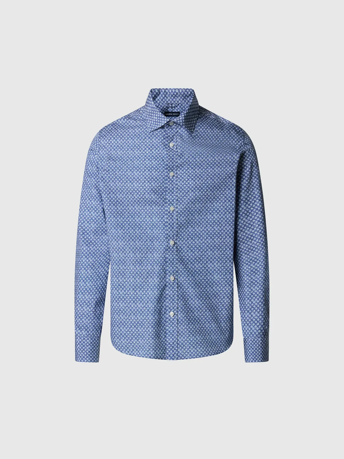 North Sails Patterned chemise popeline coton bio