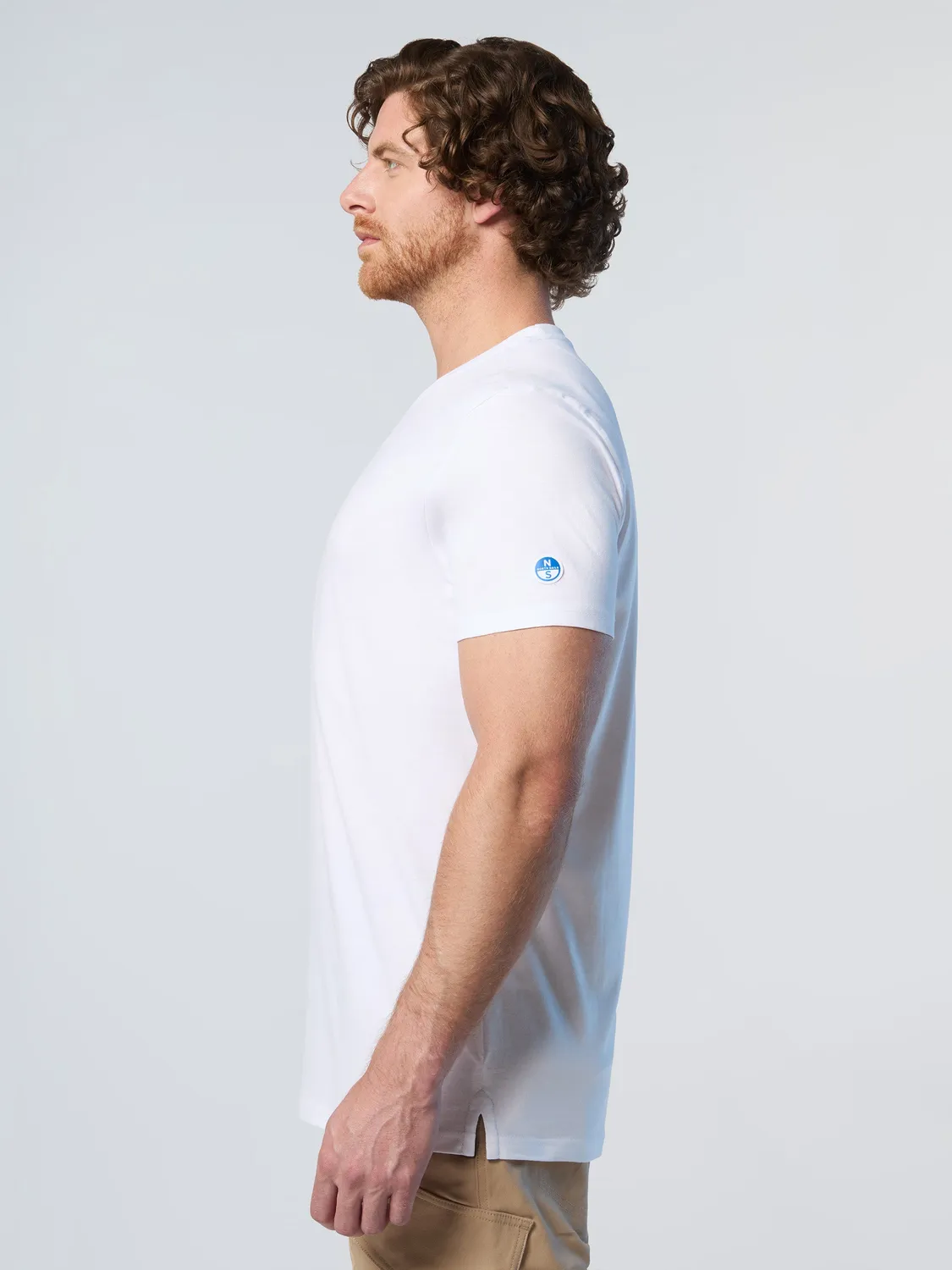 North Sails Jersey Short Sleeve t-shirt blanc coton