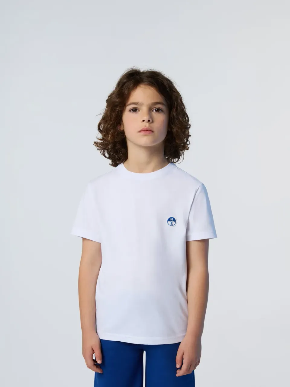 North Sails t-shirt patch logo navy enfant