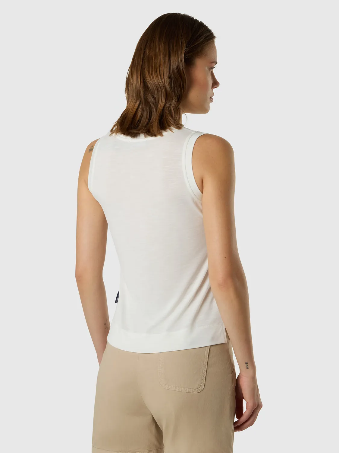North Sails débardeur jersey slub modal recyclé