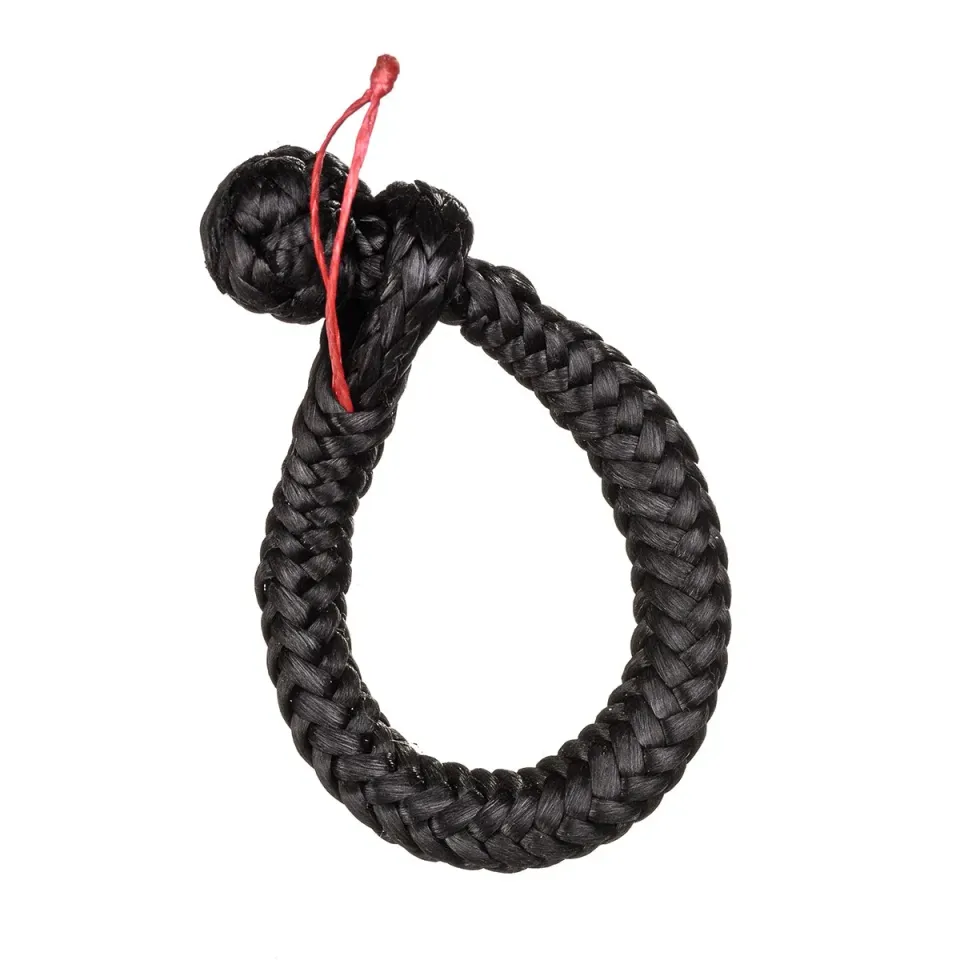 RWO R8909 manille textile Dyneema noire 4x60mm