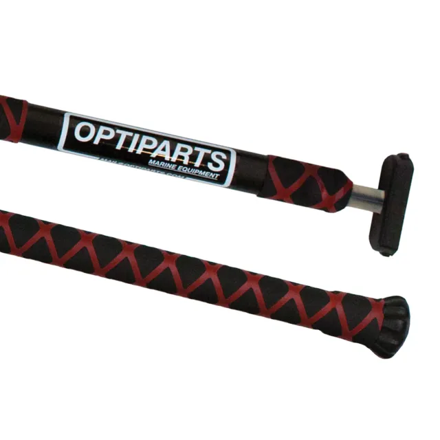 Optiparts Doppio EX1145BKRD stick Optimist 60 cm noir