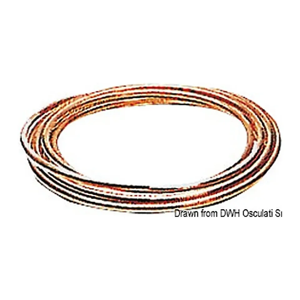 Easysea tube cuivre carburant 6x8 mm lot 50