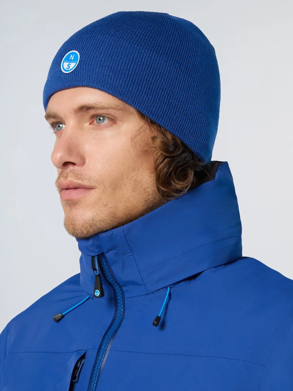 North Sails Front Logo bonnet bleu océan
