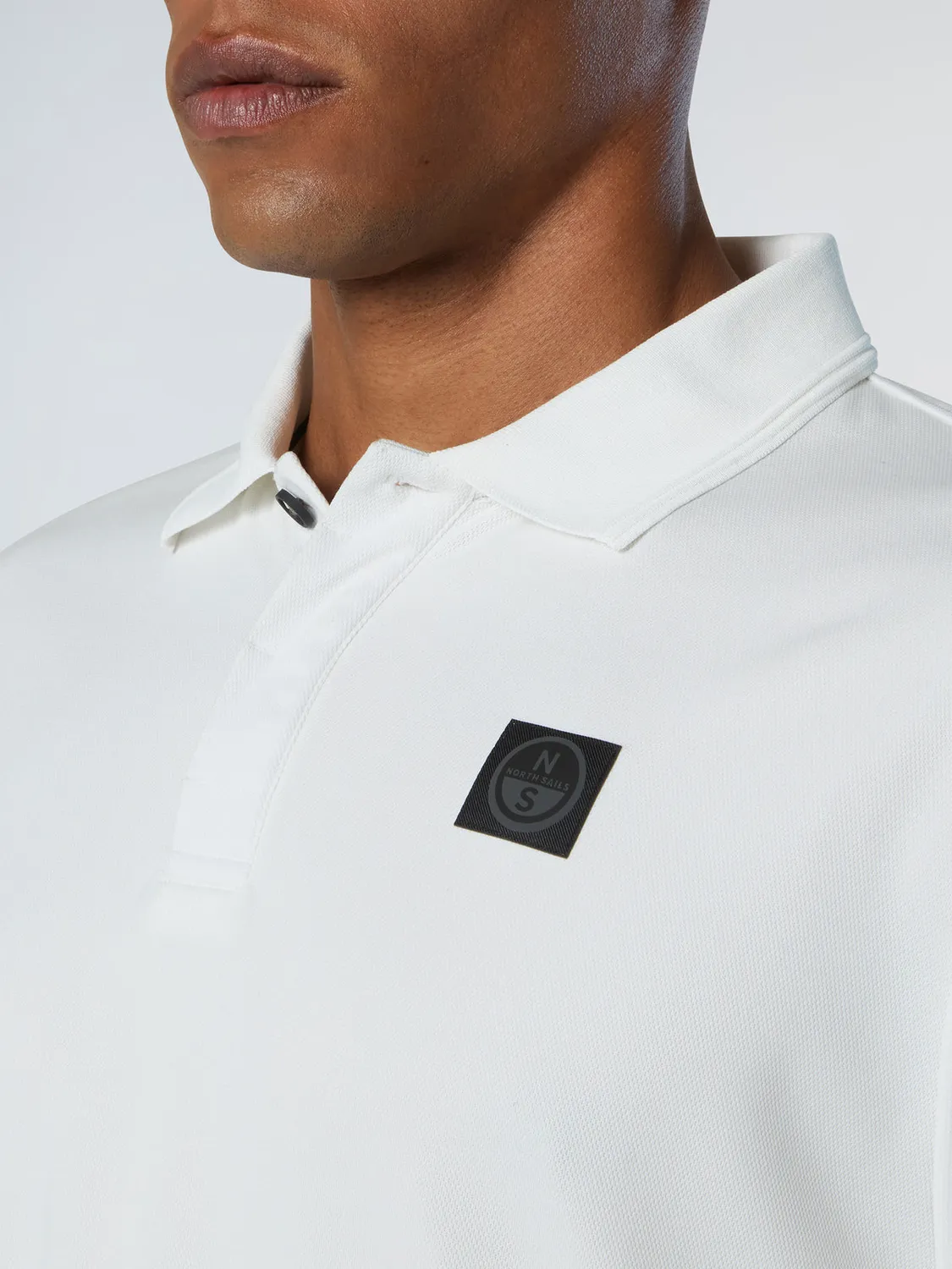 North Sails Coolmax polo manches longues respirant