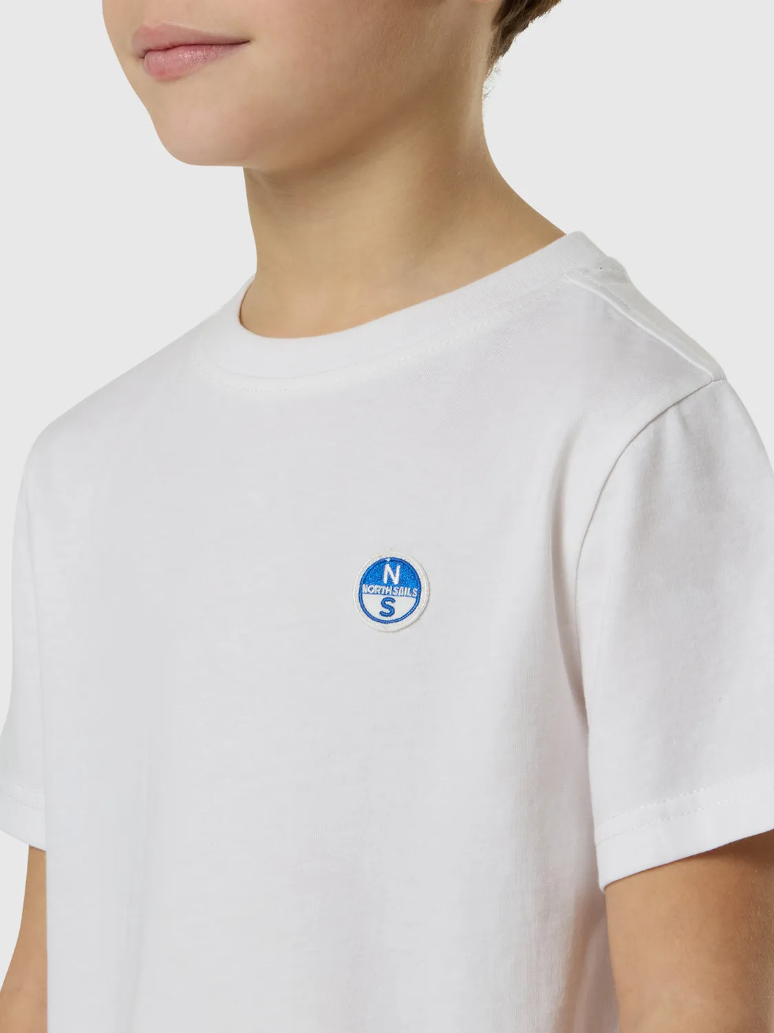 North Sails T-shirt patch logo coton bio