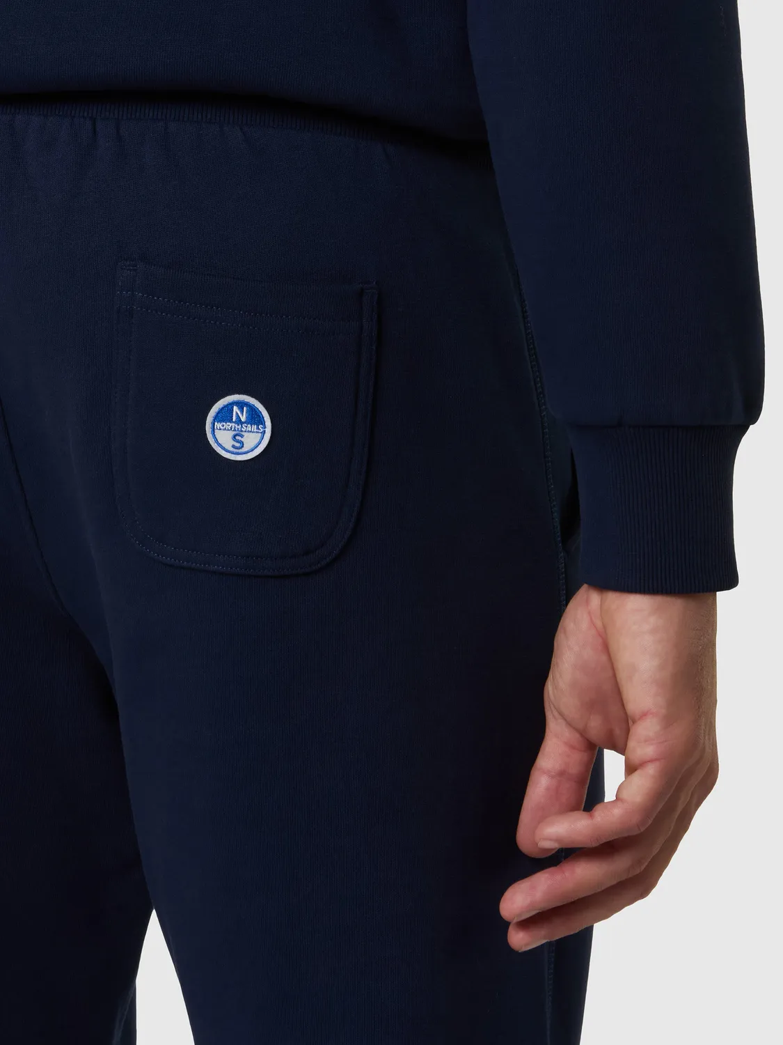 North Sails Jogging Logo Patch Forest Night coton homme