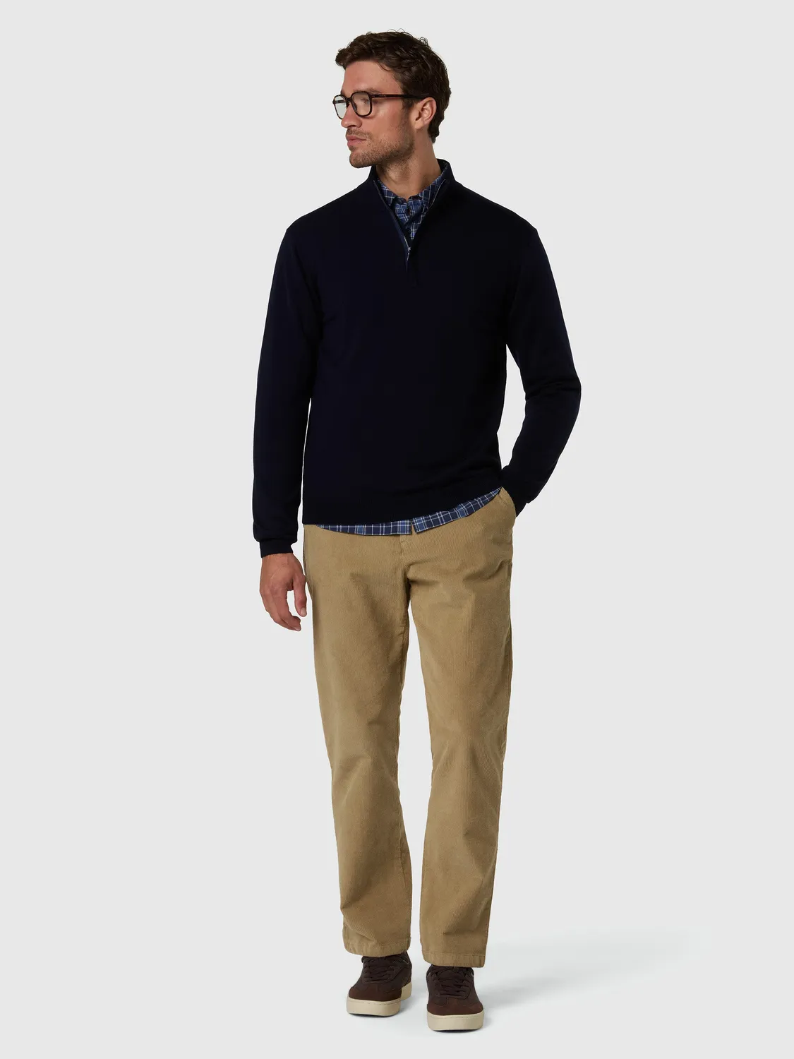 North Sails Freedom pantalon velours côtelé kaki hiver