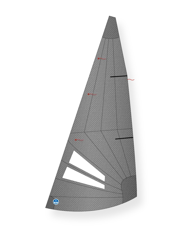 North Sails M-16 Scow AP foc Mylar polyvalent