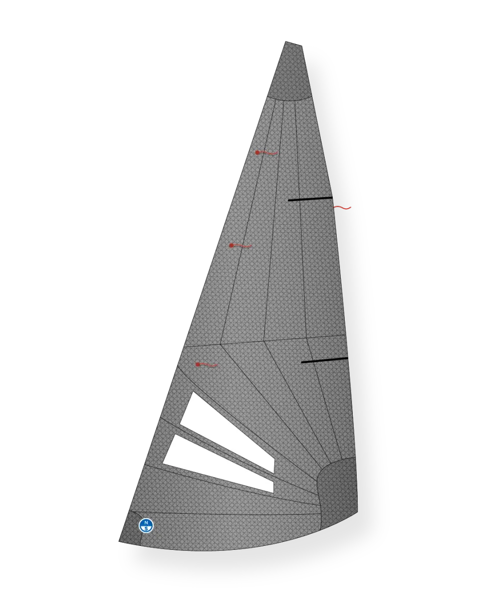 North Sails M-16 Scow AP foc Mylar polyvalent