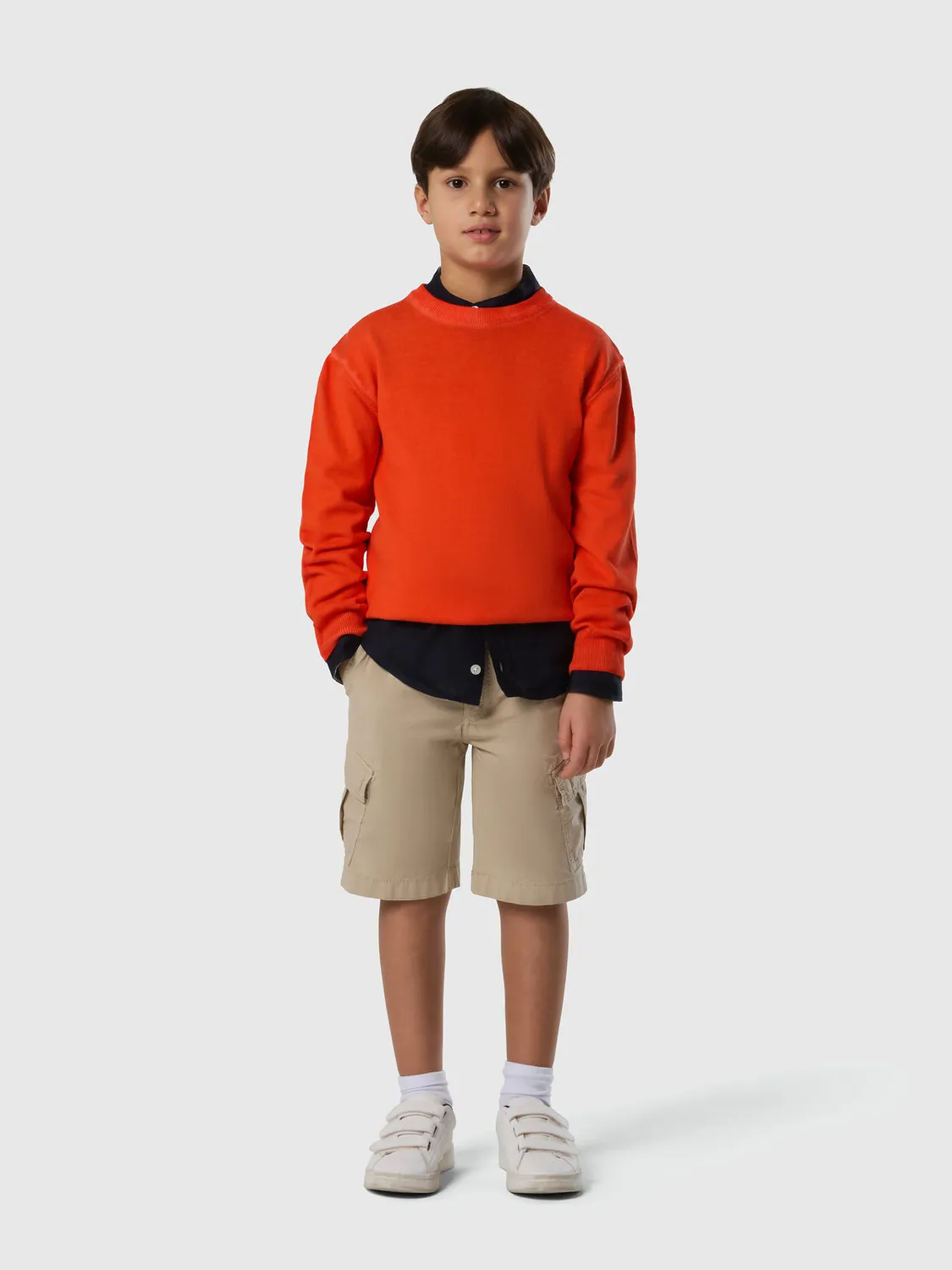 North Sails pull enfant col rond coton bio