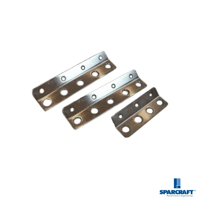 Sparcraft jeu 3 plaques inox collier de pont