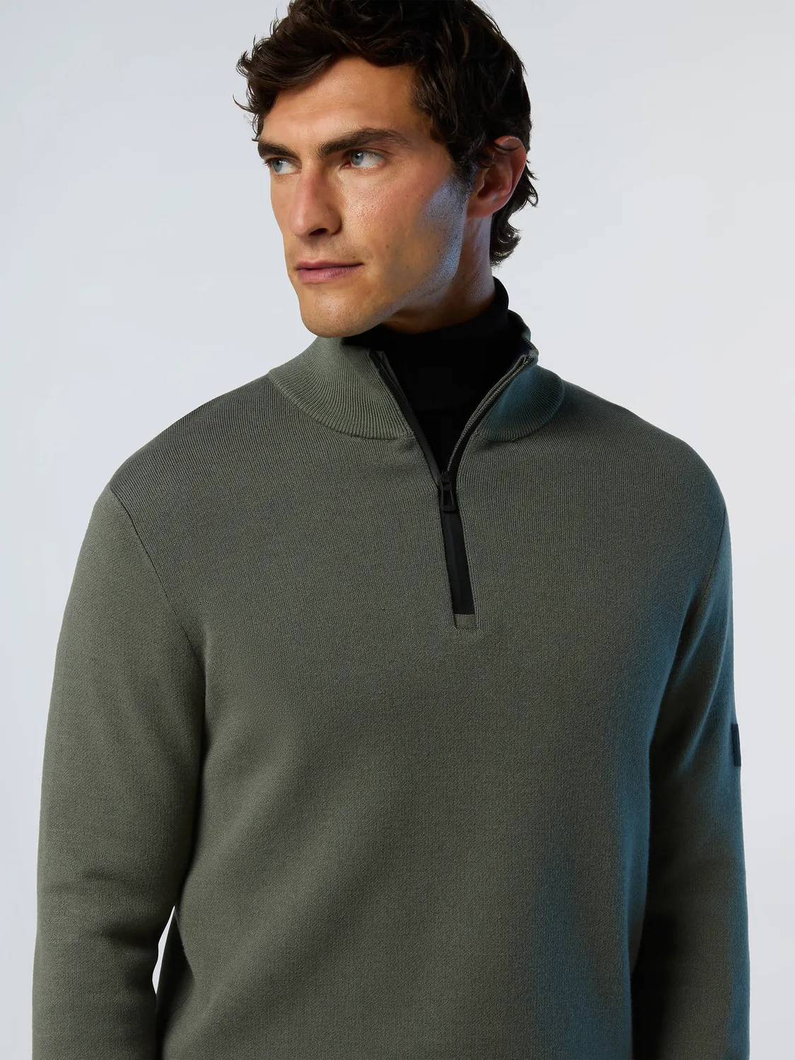 North Sails pull demi-zip bonded imperméable