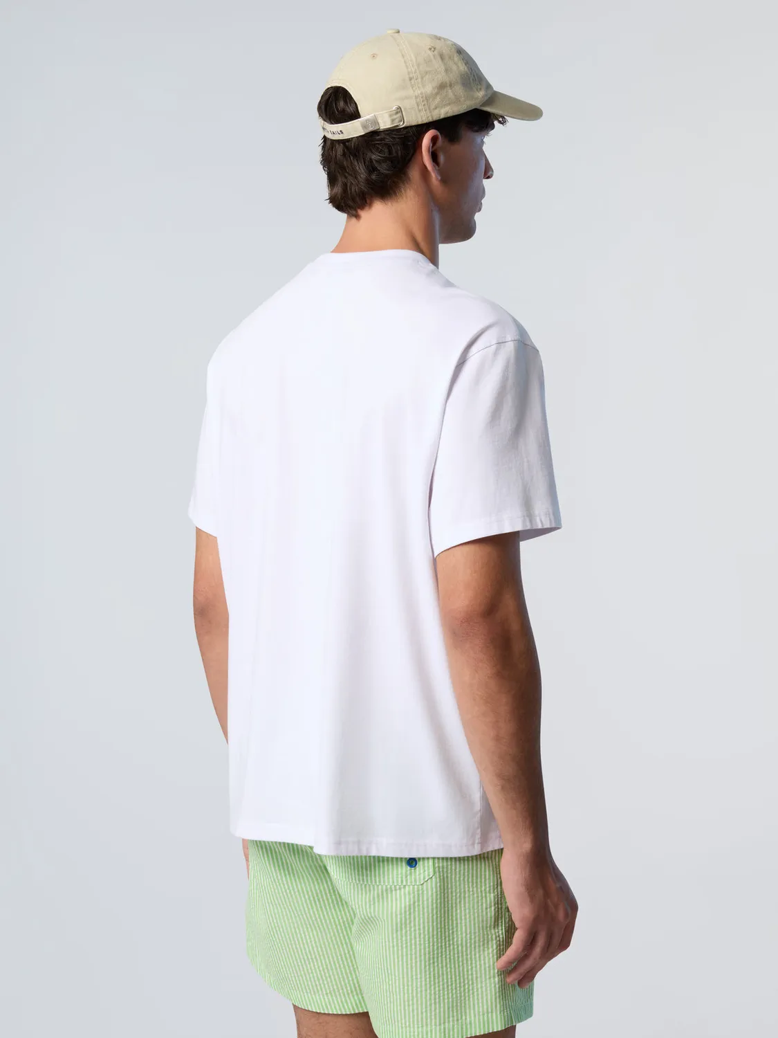 North Sails t-shirt col rond print coton bio