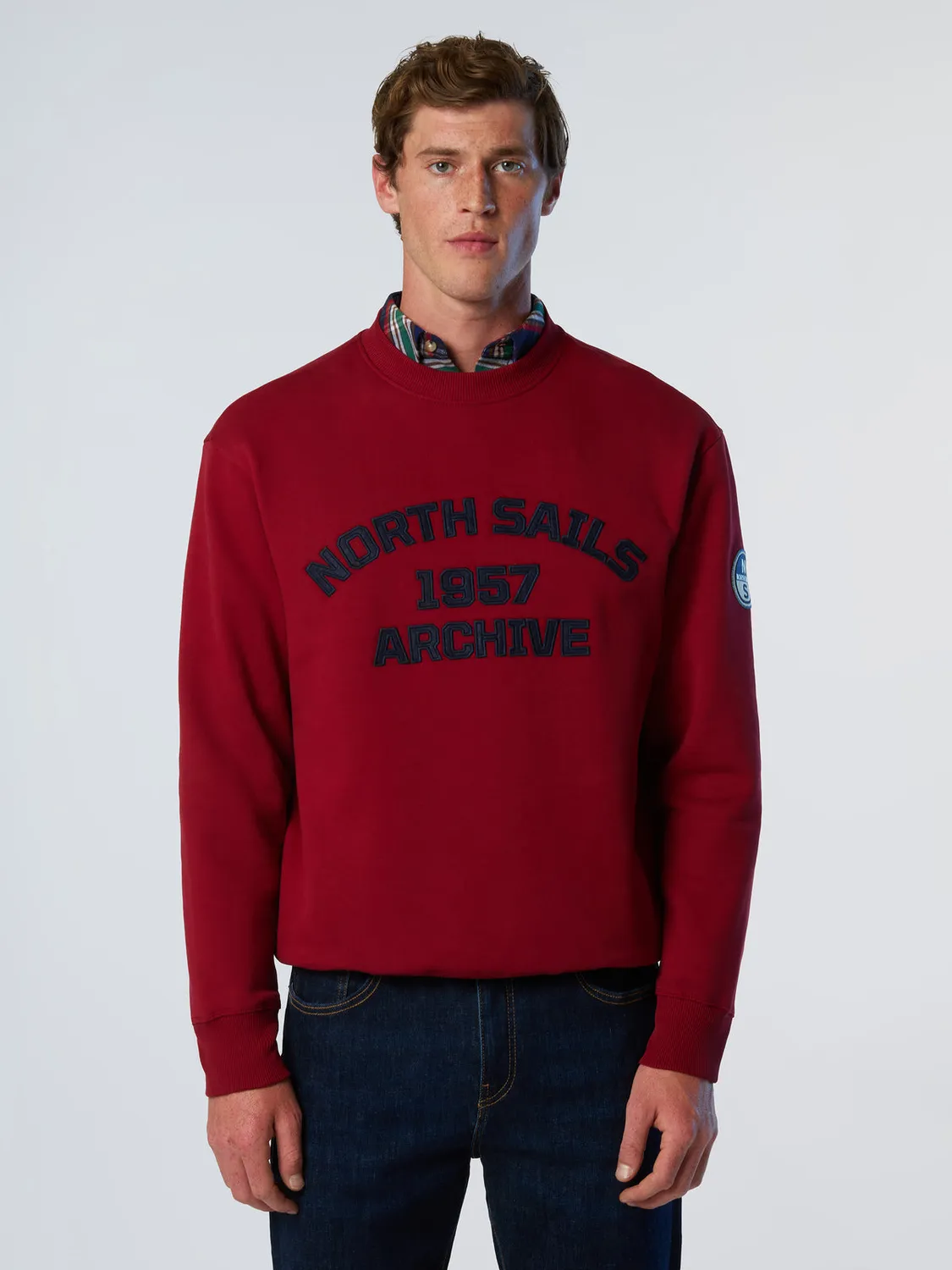 North Sails Archive sweat molleton coton bio à oeillet