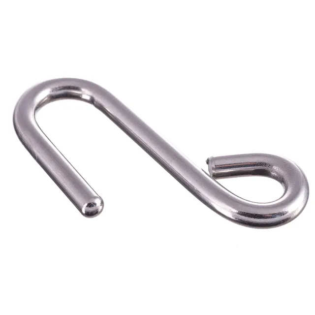 RWO R8440 crochet inox ouvert 6 mm œil 10 mm