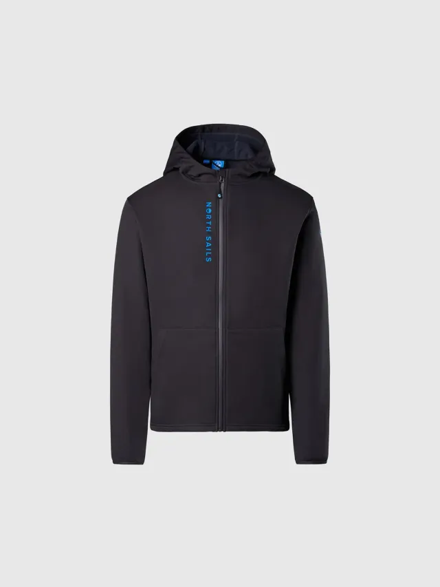 North Sails SoftShell+ hoodie zippé micropolaire