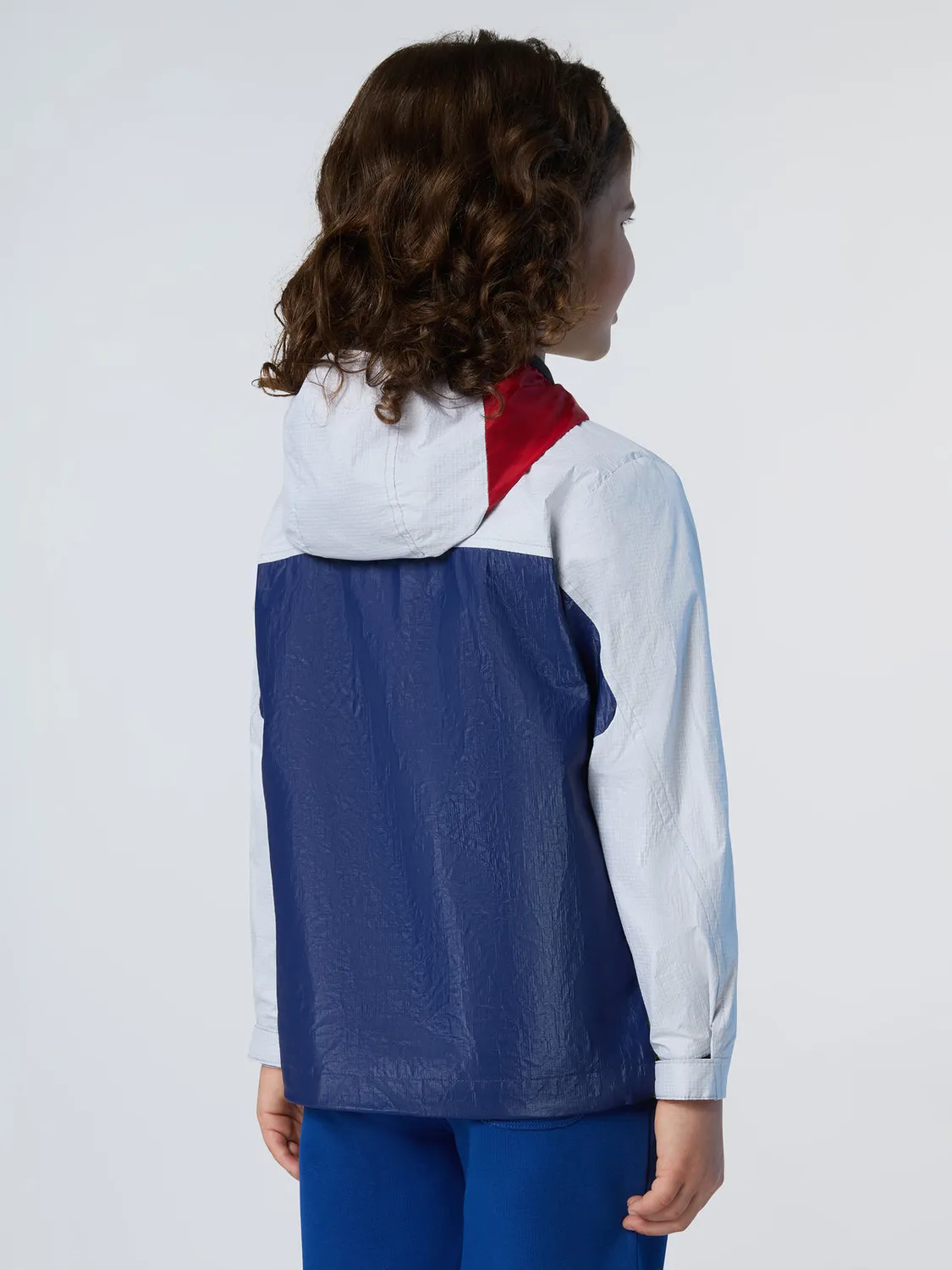 North Sails color-block veste upcyclée poche poitrine