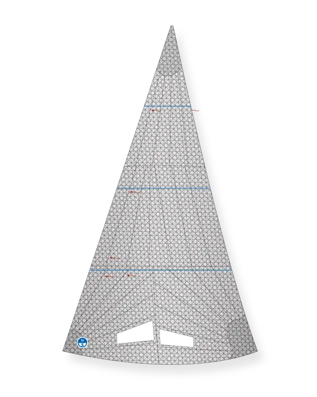 North Sails Requin G-7 génois overlapping aramide
