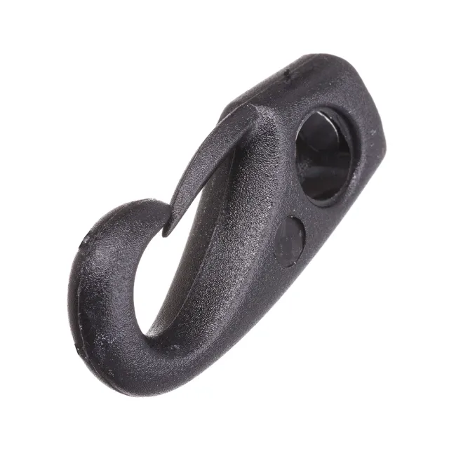 RWO R8405 crochet nylon noir 6 mm lot de 2
