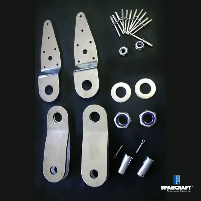 Sparcraft Single Tang câble Ø10mm axe Ø16mm inox A105