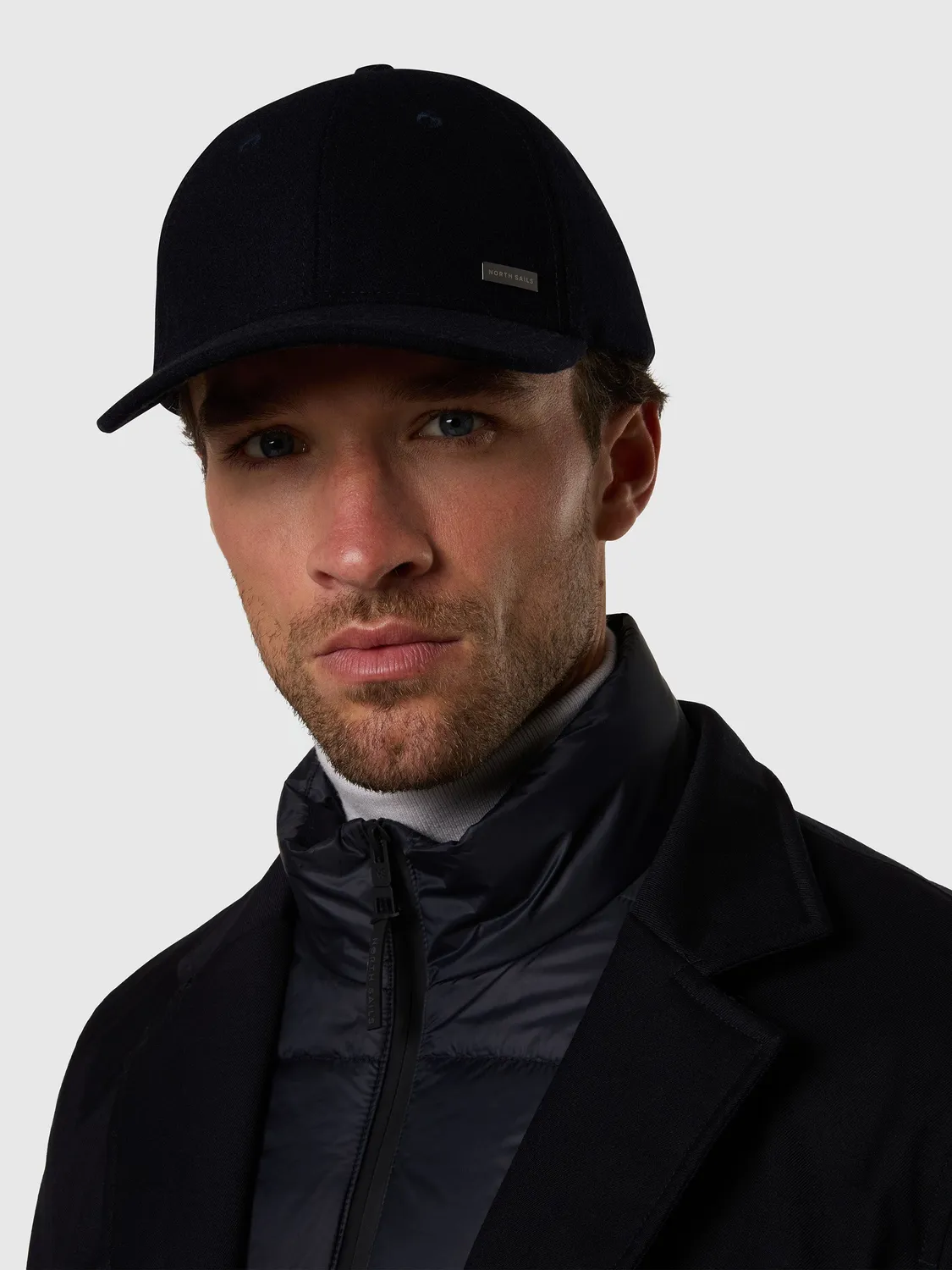 North Sails casquette baseball laine bleu marine