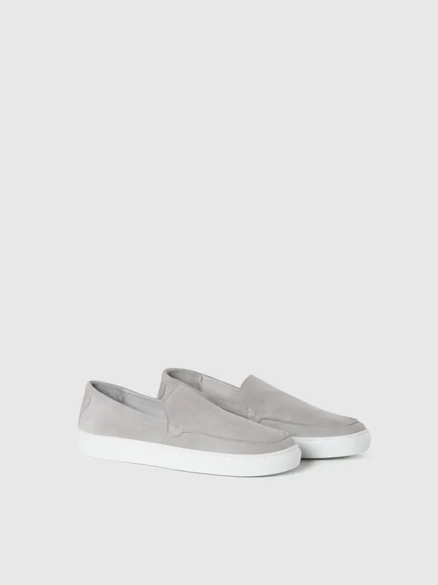 North Sails Jib Sport Suede Slip-On chaussures bleu marine