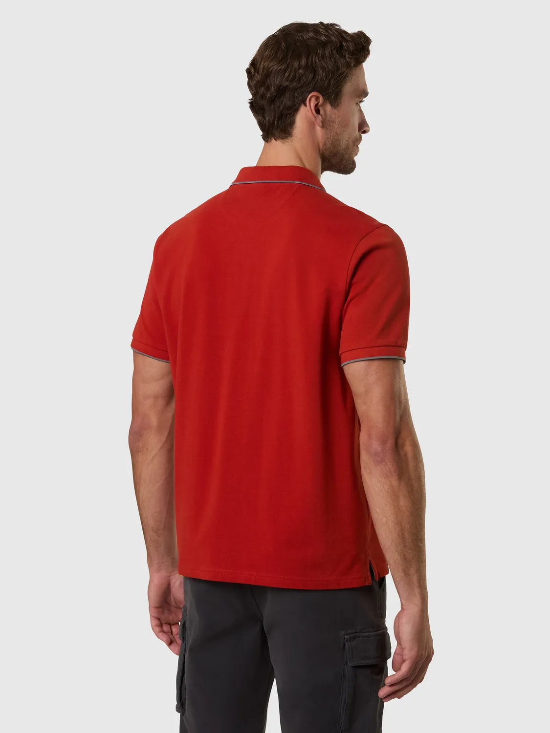 North Sails Patch Logo polo homme rouille