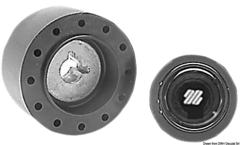 Ultraflex moyeu central volant bateau polyuréthane