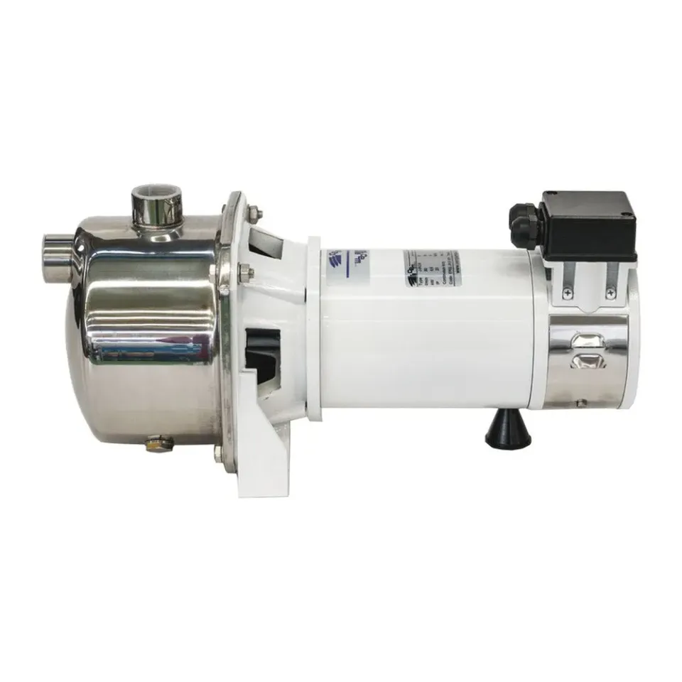 CEM pompe auto-amorçante 12V 50L eau douce inox