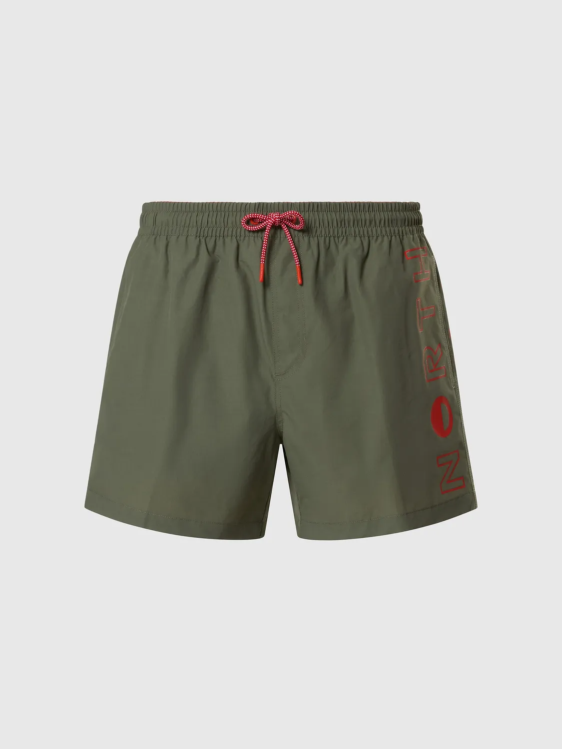 North Sails short de bain rayé homme vert