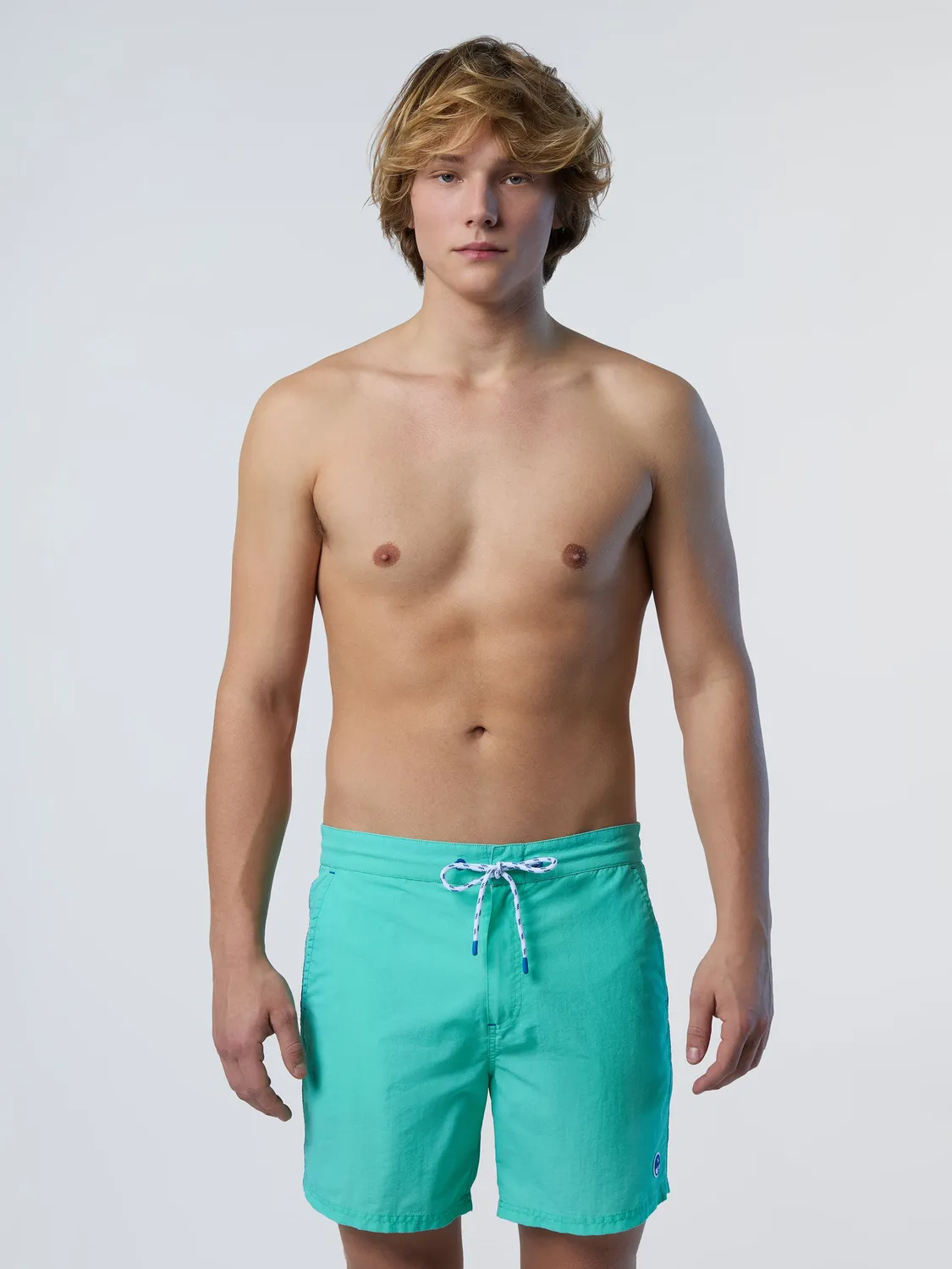 North Sails short de bain homme Tangerine nylon recyclé