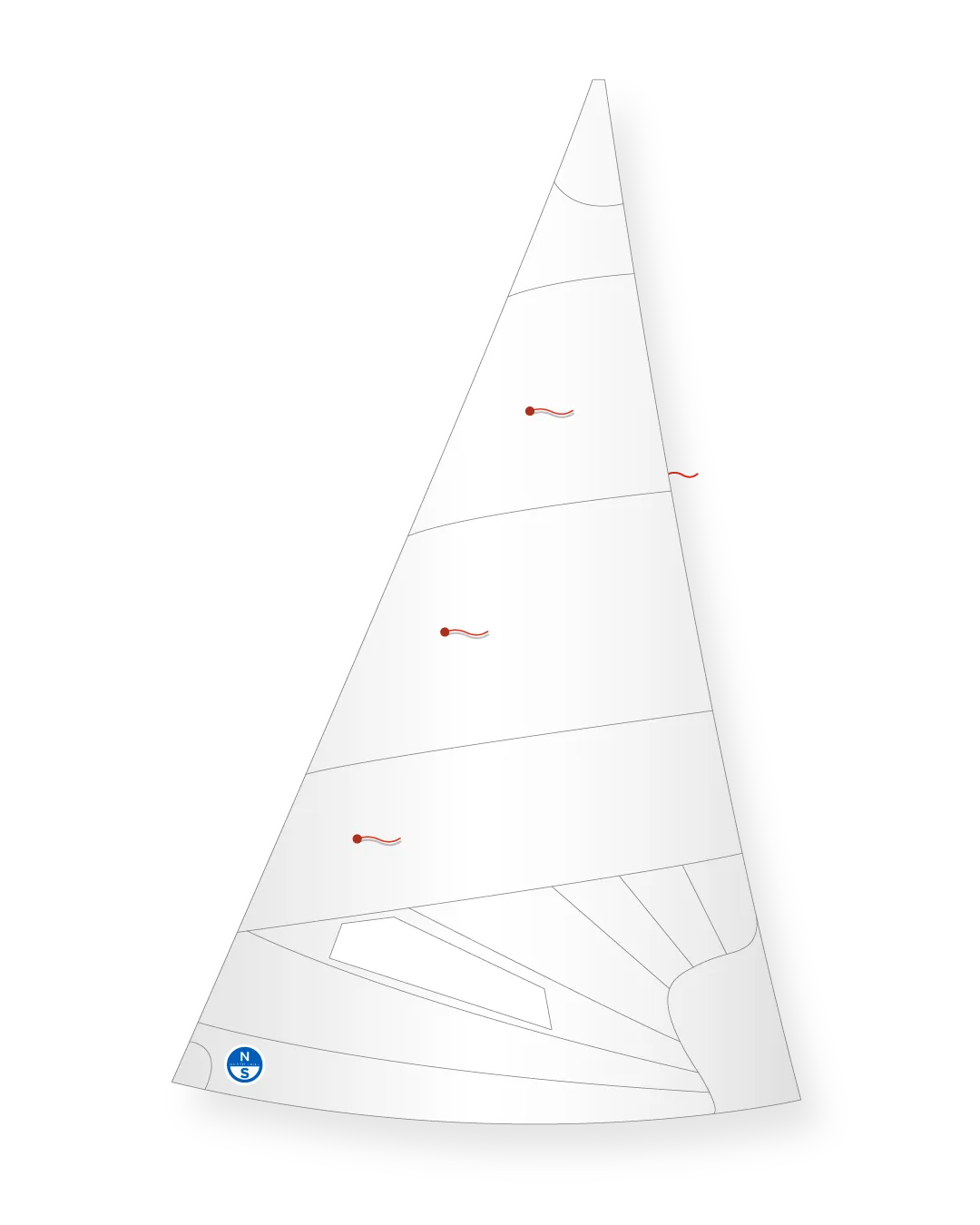 North Sails Wayfarer MCG-3 génois bi-radial régate