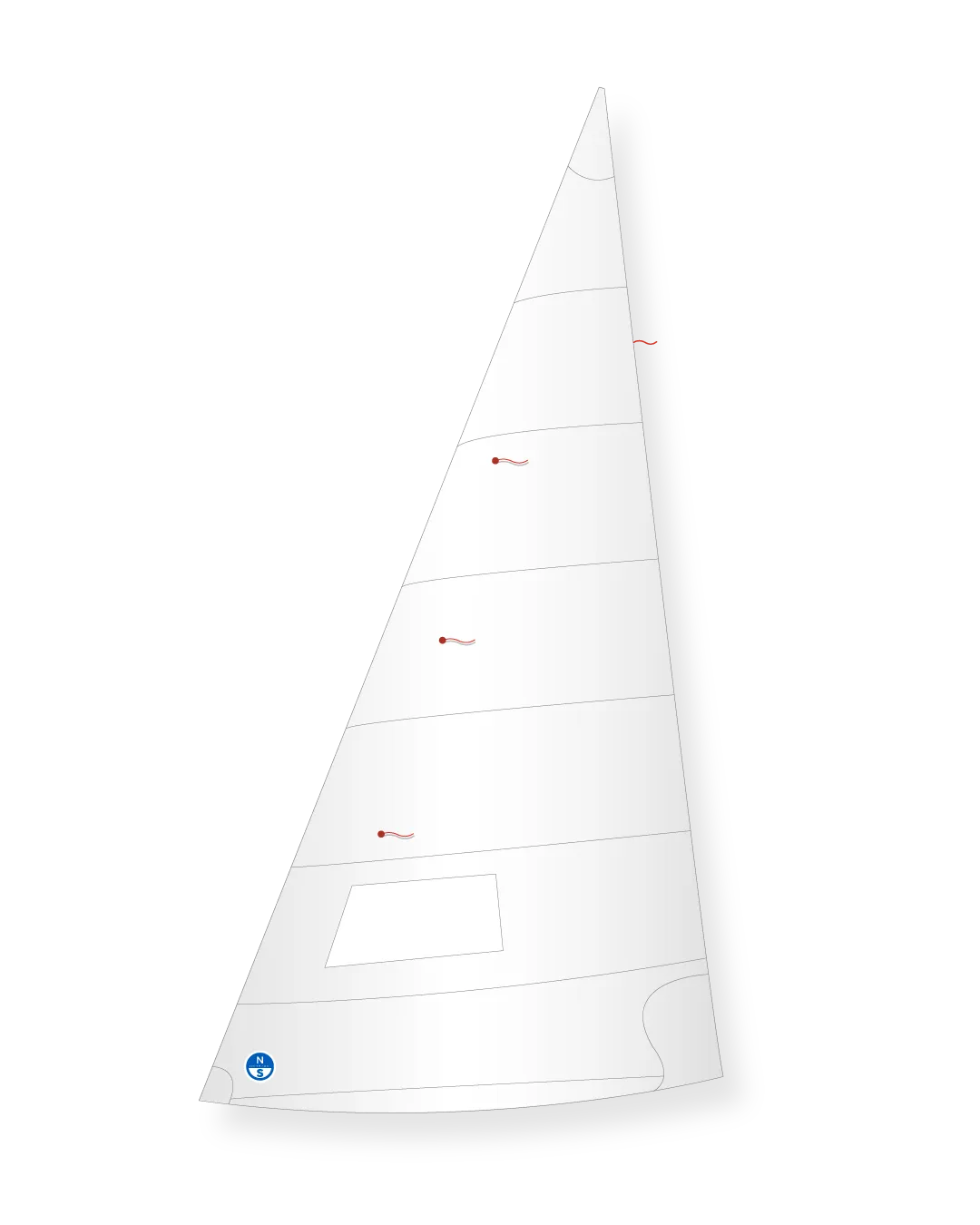 North Sails Water Wag WWJ-2 foc Contender Polypreg