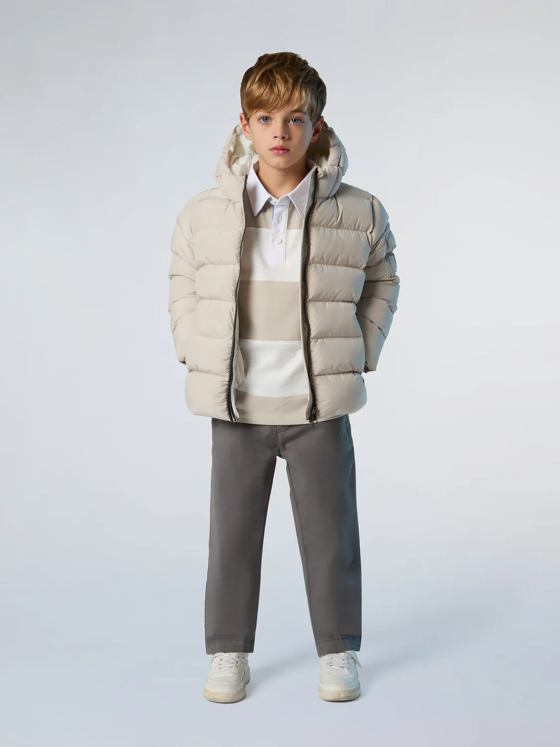 North Sails chino enfant taille élastique coton stretch