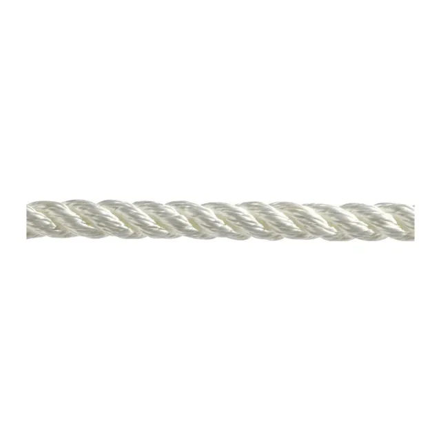 Cordage polypropylène blanc 3 torons 16 mm x 100 m amarrage