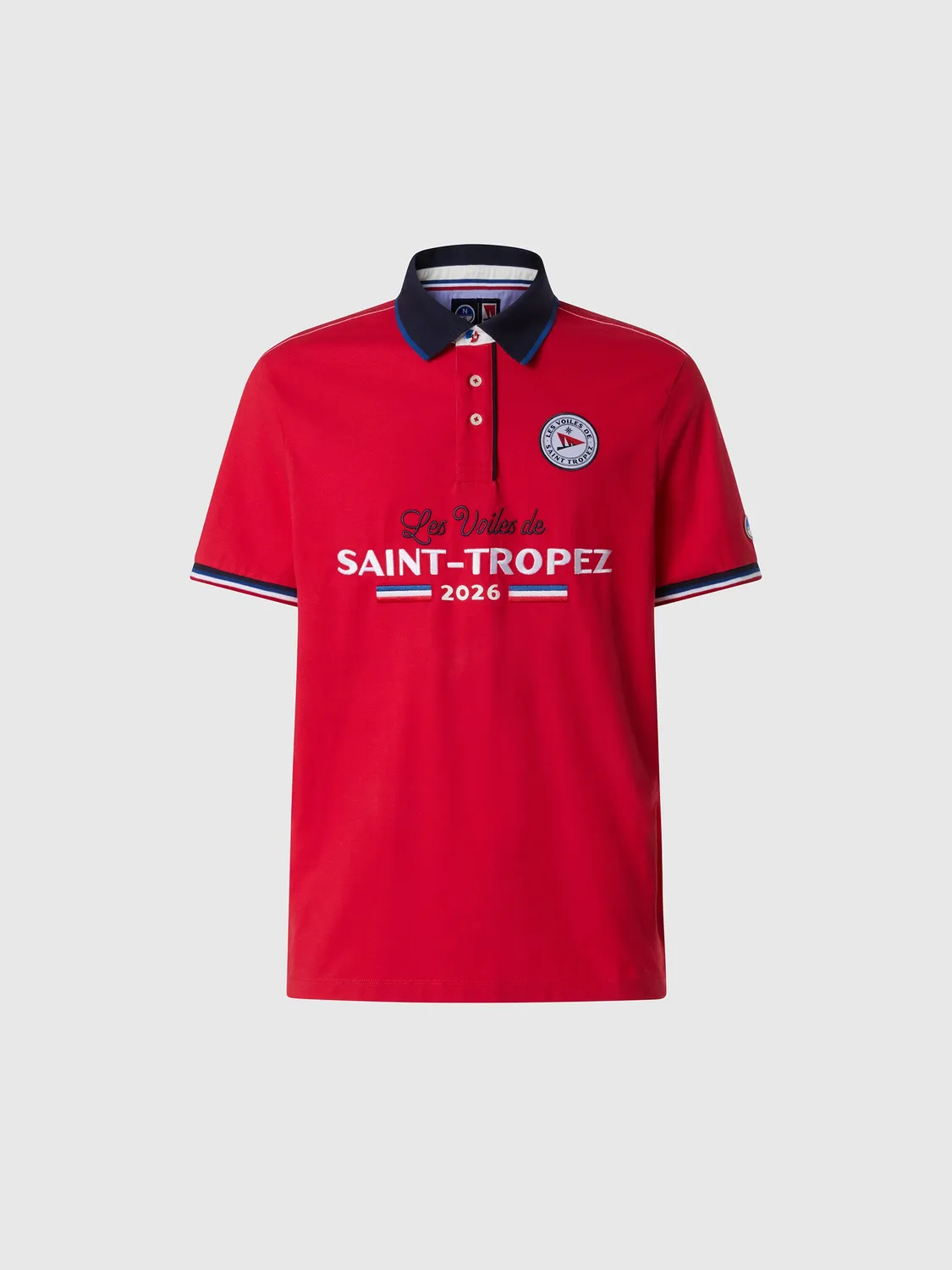 North Sails Saint-Tropez polo homme coton blanc