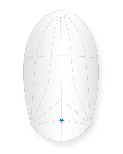 North Sails Cape Cod Knockabout spinnaker sur-mesure